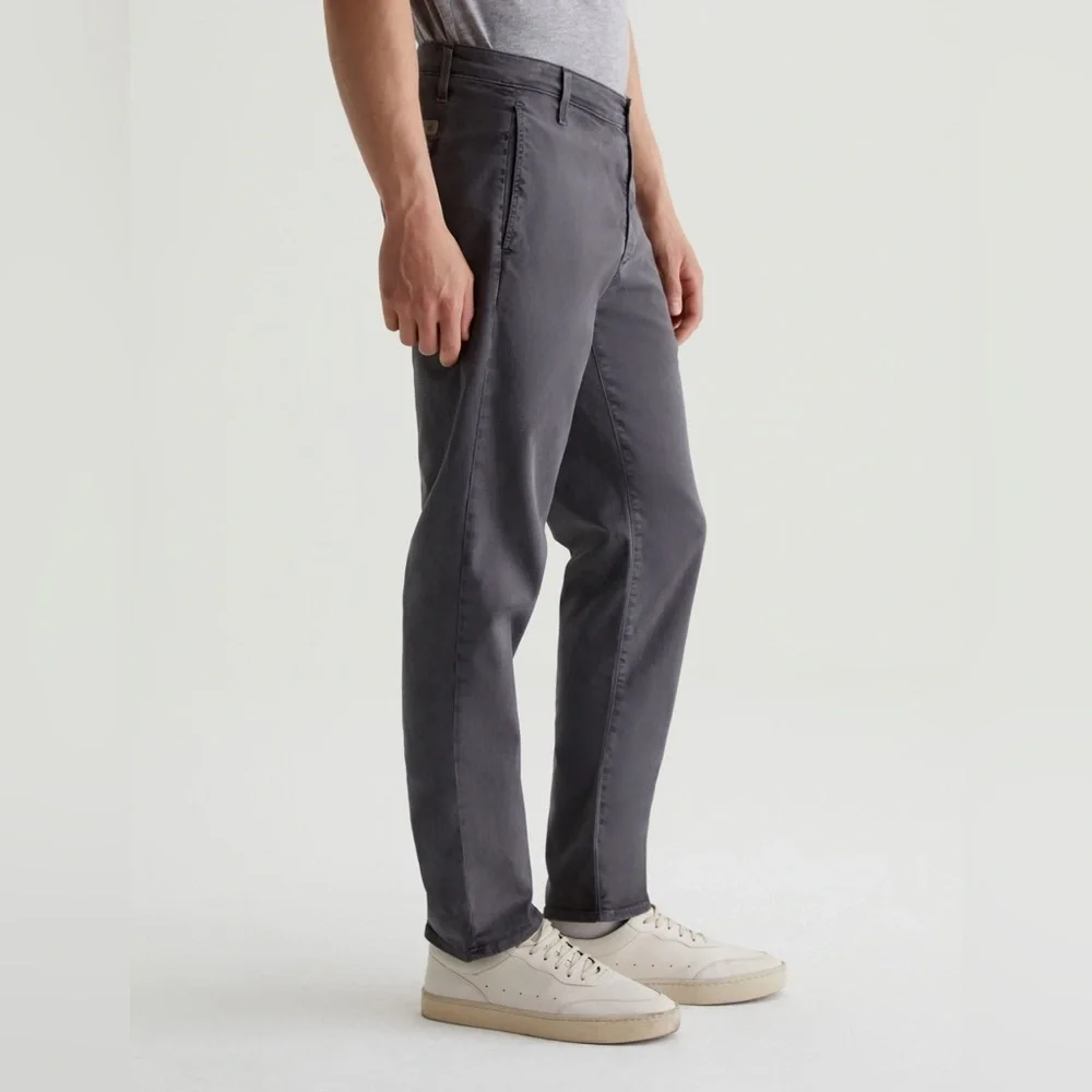 Ag Adriano Goldschmied Gray Straight Jeans​